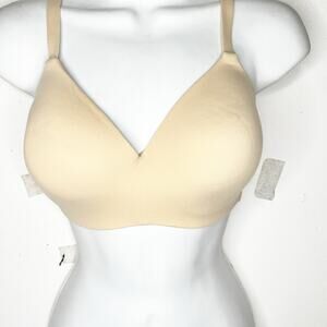Wacoal NWT Perfect Wire Free T-Shirt Bra Size 34DD Beige Adjustable Straps